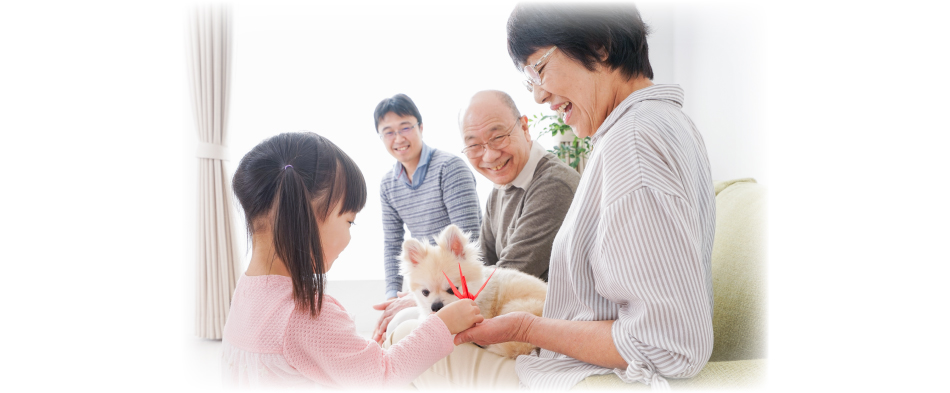 安心したお客様の笑顔